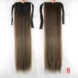 Synthetic High-Temperature Long Straight Ponytail