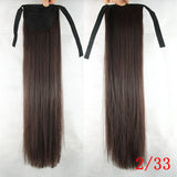 Synthetic High-Temperature Long Straight Ponytail