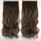 Long Synthetic Hair Extension Heat Resistant Hairpiece
