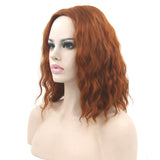 Curly Black Wigs Short Synthetic Hairpiece