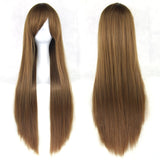 Long Straight Wig Heat Resistant Synthetic Wigs