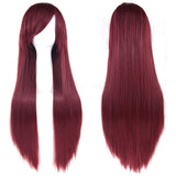 Long Straight Wig Heat Resistant Synthetic Wigs