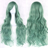 Long Curly Hair Orange Brown Wigs