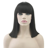 Synthetic Blue Hair Wig