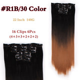 Long Straight Synthetic Hair Extensions