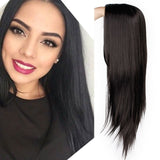Ombre Green Straight Long Synthetic Wigs
