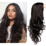 Long Red Wavy Synthetic Hair Wig