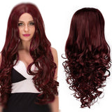 Long Purple Lace Wig