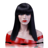 Heat resistant and synthetic wigs