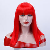 Heat resistant and synthetic wigs