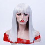 Heat resistant and synthetic wigs