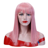 Heat resistant and synthetic wigs