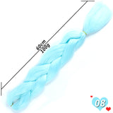 Ombre Synthetic Heat Resistant Braiding Hair