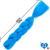 Ombre Synthetic Heat Resistant Braiding Hair