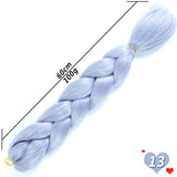 Ombre Synthetic Heat Resistant Braiding Hair