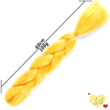 Ombre Synthetic Heat Resistant Braiding Hair