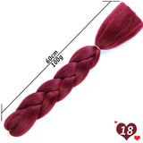 Ombre Synthetic Heat Resistant Braiding Hair