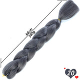 Ombre Synthetic Heat Resistant Braiding Hair