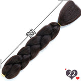 Ombre Synthetic Heat Resistant Braiding Hair