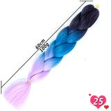 Ombre Synthetic Heat Resistant Braiding Hair