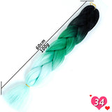 Ombre Synthetic Heat Resistant Braiding Hair
