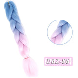 Ombre Synthetic Heat Resistant Braiding Hair