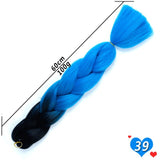 Ombre Synthetic Heat Resistant Braiding Hair