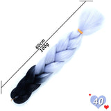 Ombre Synthetic Heat Resistant Braiding Hair
