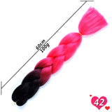 Ombre Synthetic Heat Resistant Braiding Hair