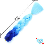 Ombre Synthetic Heat Resistant Braiding Hair