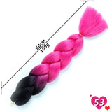 Ombre Synthetic Heat Resistant Braiding Hair