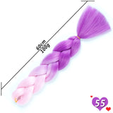 Ombre Synthetic Heat Resistant Braiding Hair