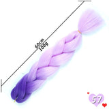 Ombre Synthetic Heat Resistant Braiding Hair