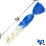 Ombre Synthetic Heat Resistant Braiding Hair