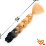 Ombre Synthetic Heat Resistant Braiding Hair