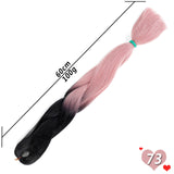 Ombre Synthetic Heat Resistant Braiding Hair