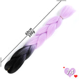 Ombre Synthetic Heat Resistant Braiding Hair