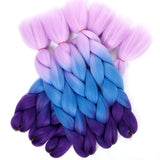 Ombre Synthetic Heat Resistant Braiding Hair