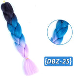 Ombre Synthetic Heat Resistant Braiding Hair