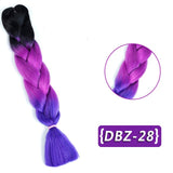 Ombre Synthetic Heat Resistant Braiding Hair
