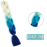 Ombre Synthetic Heat Resistant Braiding Hair