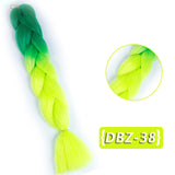 Ombre Synthetic Heat Resistant Braiding Hair