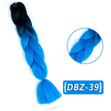 Ombre Synthetic Heat Resistant Braiding Hair