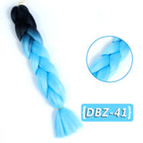 Ombre Synthetic Heat Resistant Braiding Hair