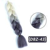 Ombre Synthetic Heat Resistant Braiding Hair