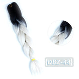 Ombre Synthetic Heat Resistant Braiding Hair