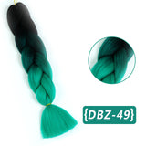 Ombre Synthetic Heat Resistant Braiding Hair