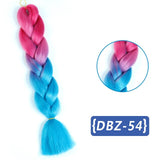 Ombre Synthetic Heat Resistant Braiding Hair