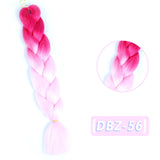 Ombre Synthetic Heat Resistant Braiding Hair
