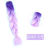 Ombre Synthetic Heat Resistant Braiding Hair